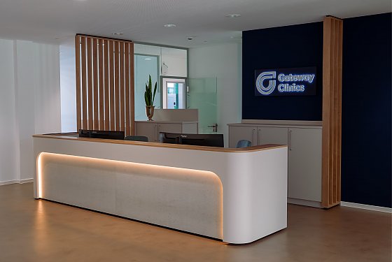 Gateway Clinics Frankfurt Front Desk